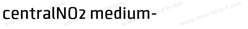 centralNO2 medium字体转换